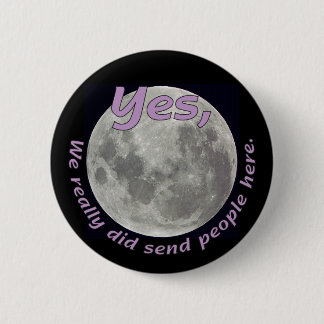 Real Moon Landing button