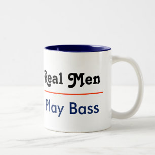 Real one Play Bass Two-Tone Coffee Mug