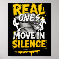Real Ones Move In Silence Money Quote Urban