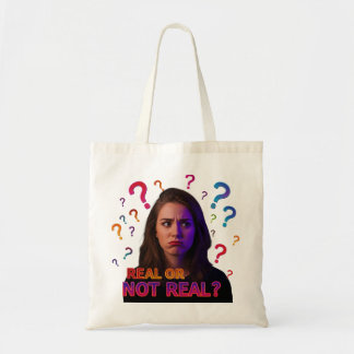 Real or Not Real? Design Tote Bag