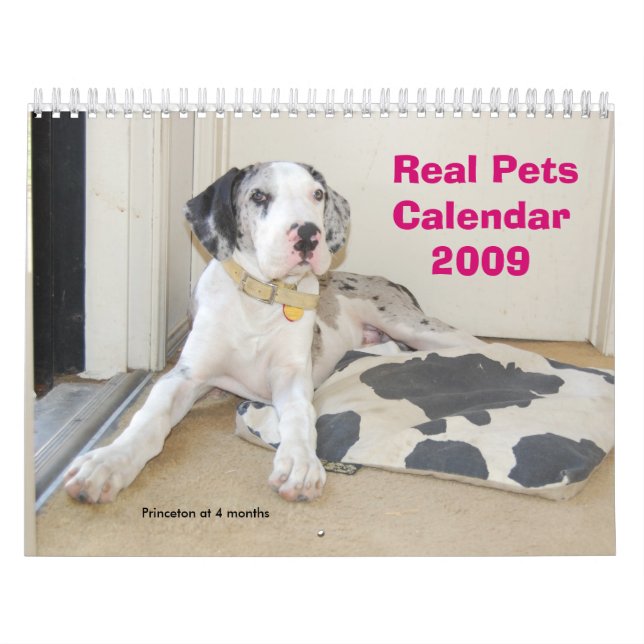 Real Pets 2009 Calendar (Cover)