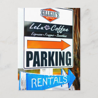 Real Photo Gilligan's Siesta Key Florida Postcard