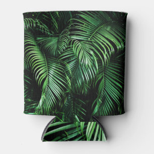 Real Photo Tropical Florals Can Cooler