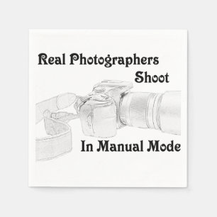 Real Photographers Napkin