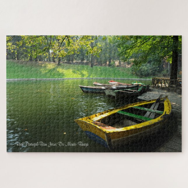 Real Portugal-Bom Jesus Do Monte- Braga Jigsaw Puzzle (Horizontal)