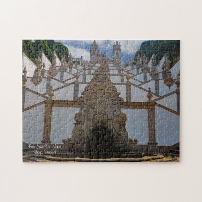 Real Portugal-Bom Jesus Do Monte- Braga Jigsaw Puzzle (Horizontal)