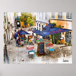 Real Portugal- Lisbon Street Poster