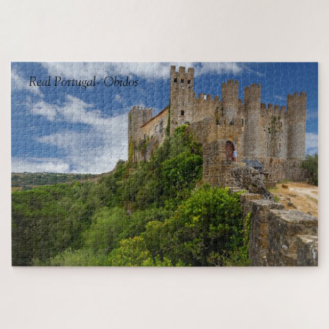 Real Portugal- Obidos Jigsaw Puzzle (Horizontal)
