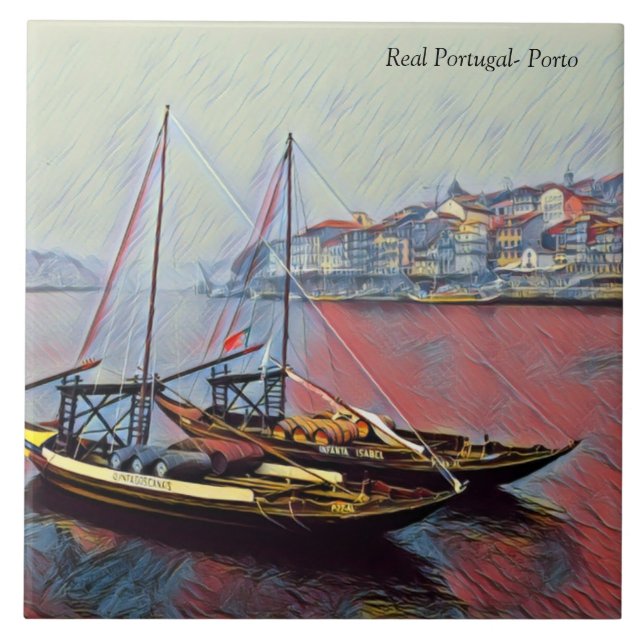 Real Portugal-Porto Ceramic Tile (Front)