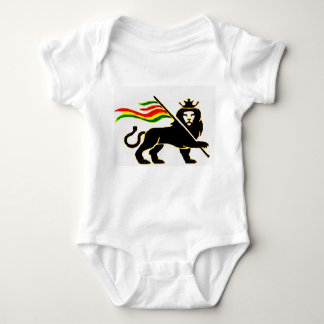 Real Rasta Lion Baby Baby Bodysuit