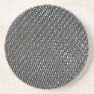 Real RAW Carbon Fibre Textured Coaster