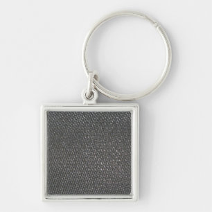 Real RAW Carbon Fibre Textured Key Ring