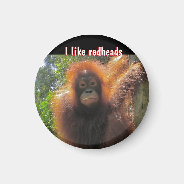 Real Redheads You Rock Magnet (Front)