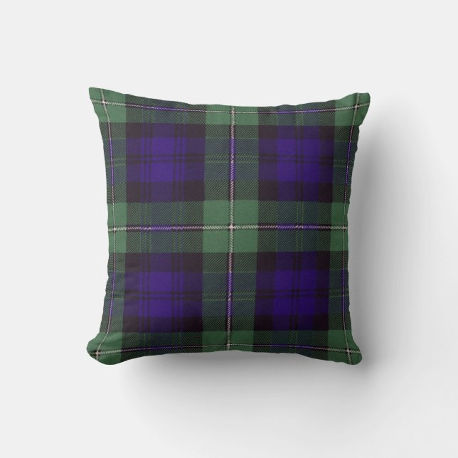 Real Scottish tartan - Forbes Cushion (Front)