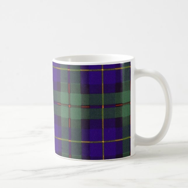 Real Scottish tartan - Macleod of Harris Coffee Mug (Right)