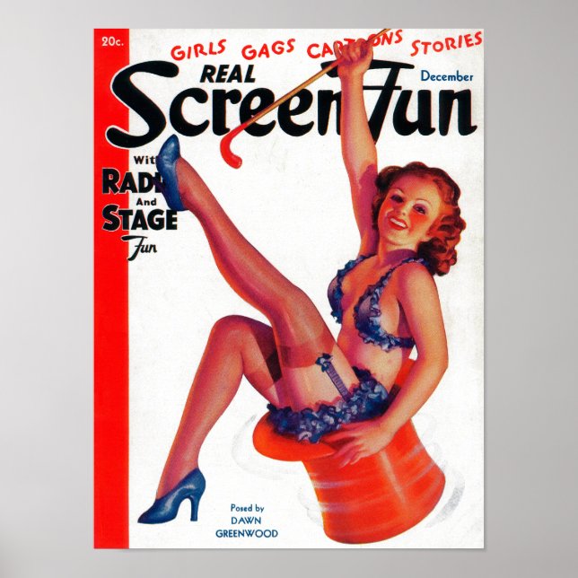 Real Screen Fun Magazine Cover 3 Poster (Front)