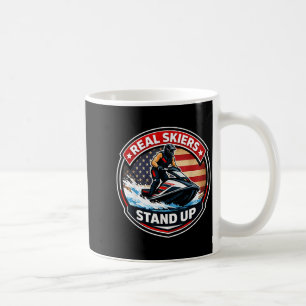 Real skiers stand up jetskier jet ski owner jetski coffee mug