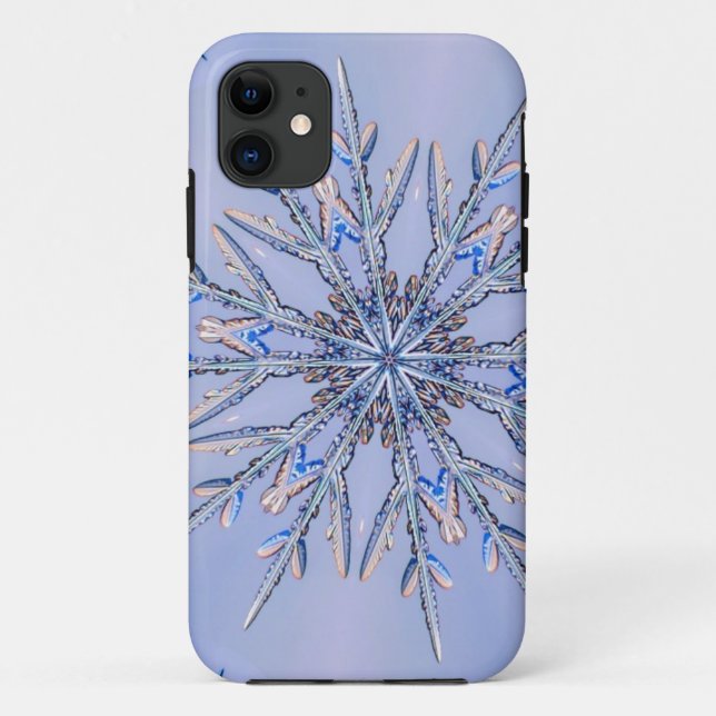 Real Snowflake Fractal 6 Case-Mate iPhone Case (Back)