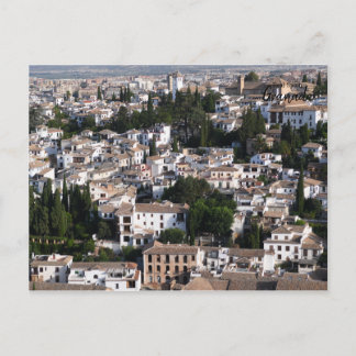 Real Spain- Granada Postcard