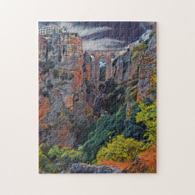Real Spain- Ronda Jigsaw Puzzle (Vertical)