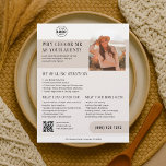 Real State Agent Business Brown Flyer<br><div class="desc">Curious About What Your Home is Worth? This professionally designed flyer is the perfect tool for real estate agents offering personalised home valuation services. At the top, proudly display your logo to build brand recognition. Just below, the editable headline, Curious About What Your Home is Worth?, grabs attention, alongside your...</div>