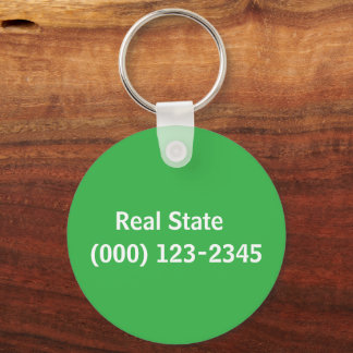 Real State editable Key Ring
