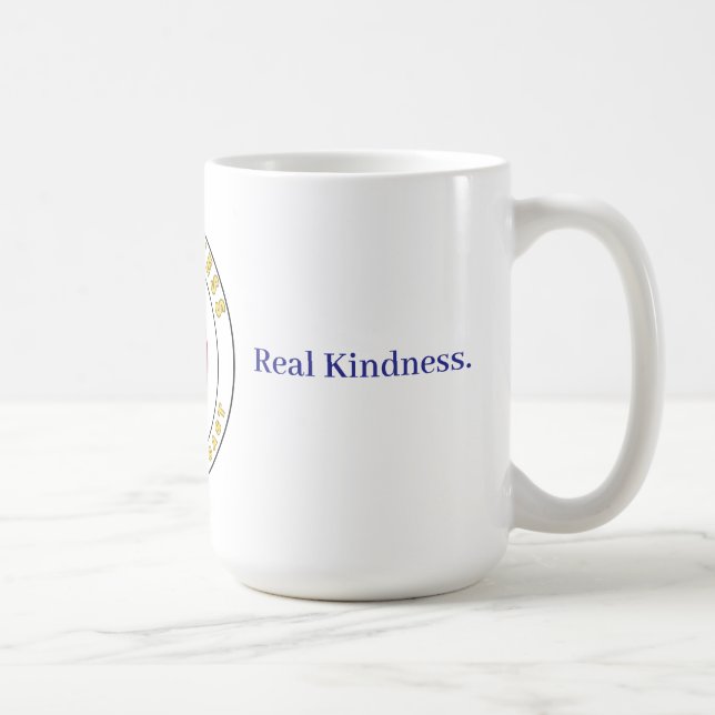 Real Talk. Real Kindness. Coffee Mug (Right)