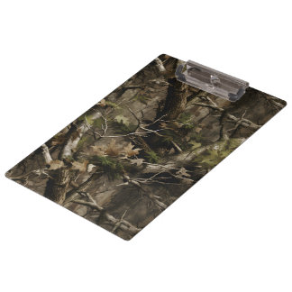 Real Tree Camouflage  Clipboard
