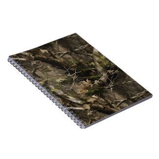 Real Tree Camouflage  Notebook