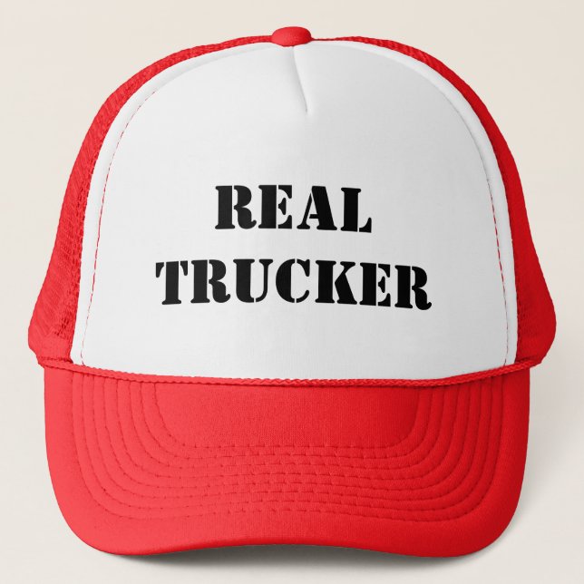 REAL TRUCKER HAT (Front)