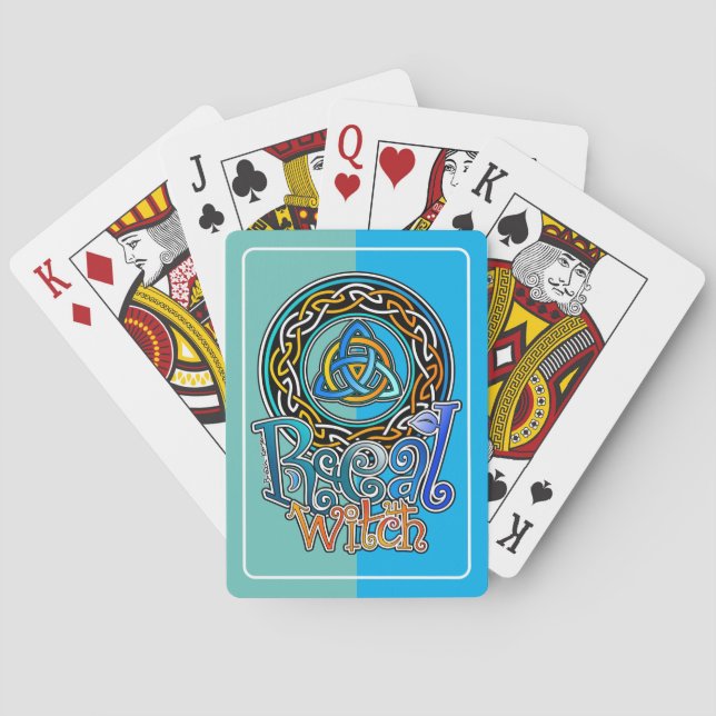Real Witch Playing Cards (Back)