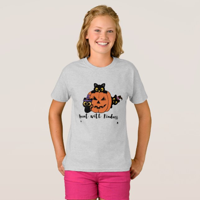“Real with Kindness” Halloween Kids T-Shirt  (Front Full)