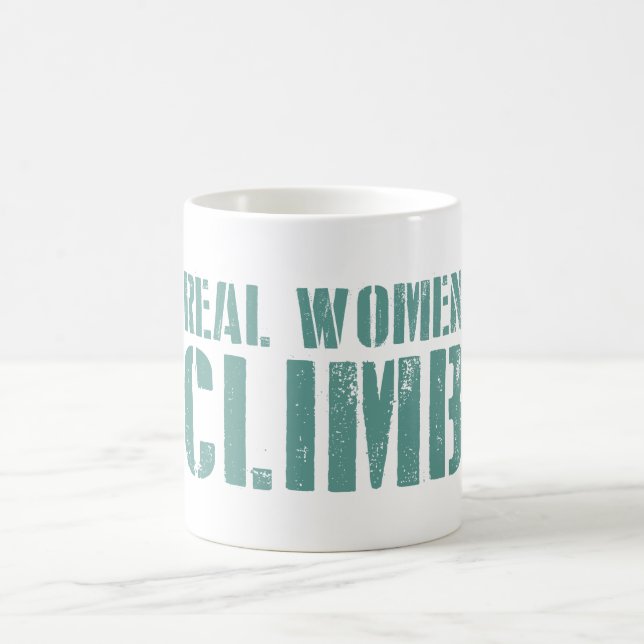 Real Women Climb Coffee Mug (Center)