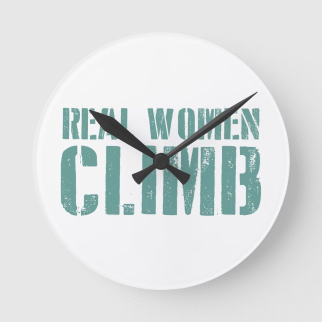 Real Women Climb Round Clock (Front)
