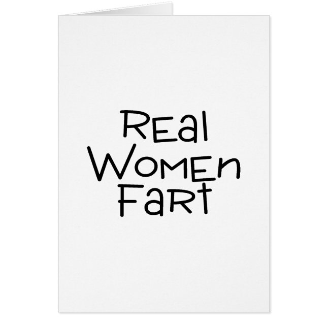 Real Women Fart (Front)