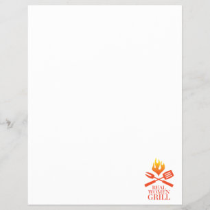 Real Women Grill Flyer