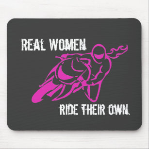 Real Women Ride mousepad