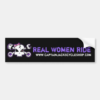 Real Women Ride Sticker