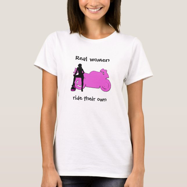 Real Women Ride Tee (Front)