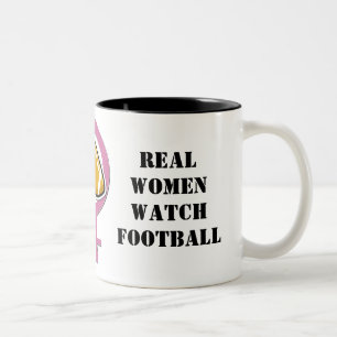 Real Women Watch Football Mug