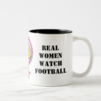 Real Women Watch Football Mug