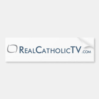 RealCatholicTV.com Bumper Sticker