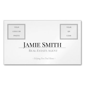 Realestate Agent Templates Magnetic Business Card