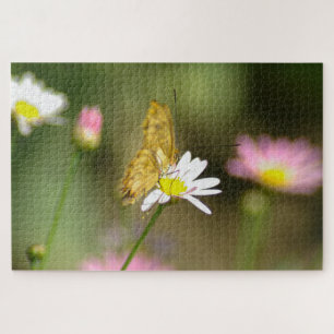 Realism Butterfly Floral Artsy Jigsaw Puzzle