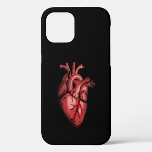 Realistic Anatomical Heart Image iPhone 12 Case