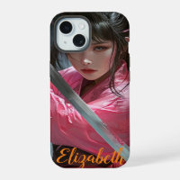 Realistic anime female warrior