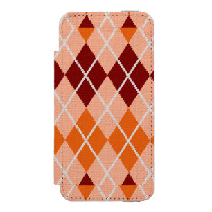 Realistic Argyle Cloth Incipio Watson™ iPhone 5 Wallet Case