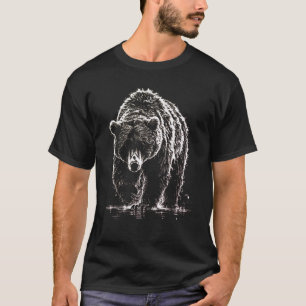 Realistic Bear - Wildlife Art T-Shirt