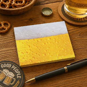 Realistic Beer Post-it Notes