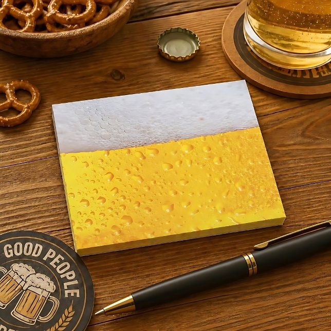 Realistic Beer Post-it Notes (Creator Uploaded)